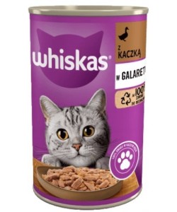 Whiskas Can Duck Jelly 400g