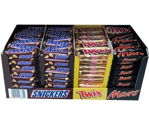 Mars-Display-Snickers-112-pcs-x-50-g-Twix-66-pcs-x-50-g-Mars-40-pcs-x-51-g