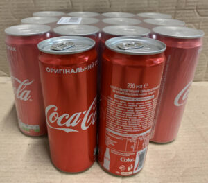 Coca Cola 330 ml SLEEK 12 origin UKR