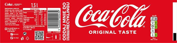 Coca Cola PET 1,5 L * 12 PACK - Afbeelding 8