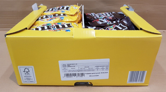 Display m&m's 45 g x 46 pcs PEANUT & m&m's 45 g x 27 pcs CHOCOLATE - Afbeelding 3
