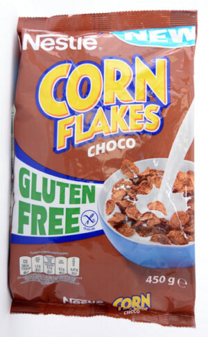 Nestle Cereal Corn Flakes Choco Gluten Free 450 g
