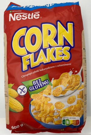 Nestle Cereal Corn Flakes Gluten Free 600 g
