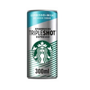 Starbucks Tripleshot No Added Sugar 300ml